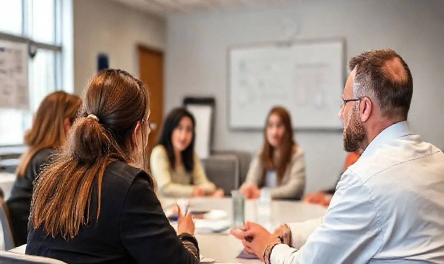 Retraining guidance workshop room